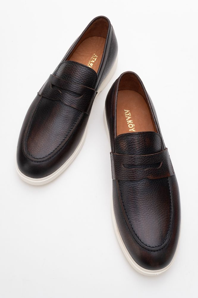 erkek-deri-loafer-ayakkabi-KAHVE FLOTER-GLR2529133-0091917_0